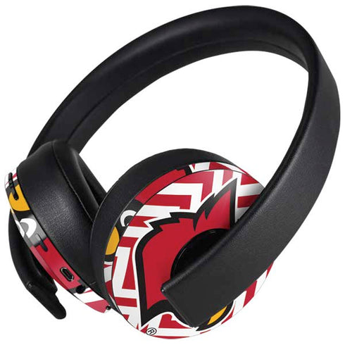 University of Louisville Chevron PlayStation 4 Gold Wireless Headset Skin