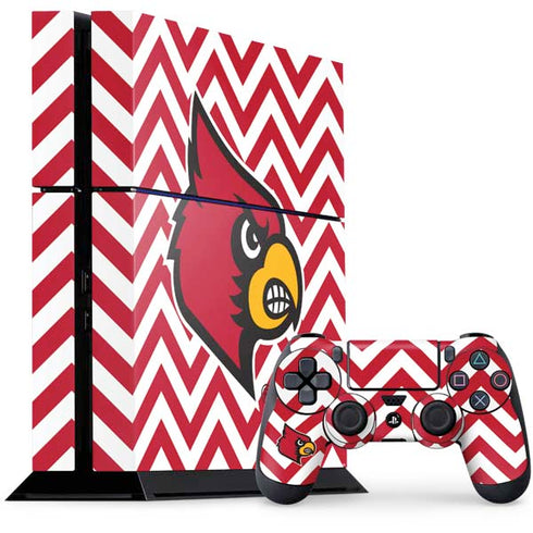 University of Louisville Chevron PlayStation PS4 Skins