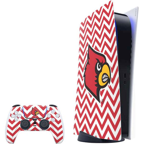 University of Louisville Chevron PlayStation PS5 Skins