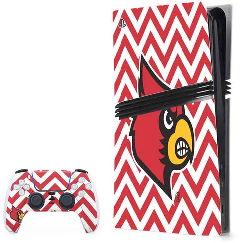 University of Louisville Chevron PlayStation PS5 Skins