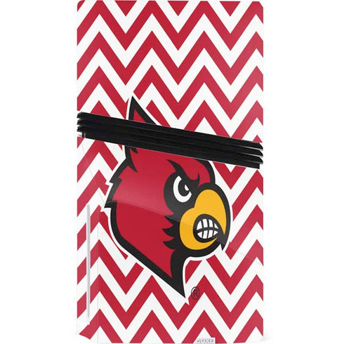 University of Louisville Chevron PS5 Pro Disk Bundle Skin
