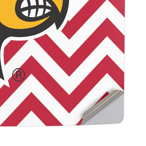University of Louisville Chevron PS5 Pro Disk Console Skin