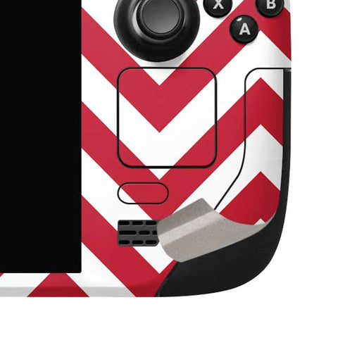 University of Louisville Chevron Steam Deck Handheld Gaming Computer OLED Skin