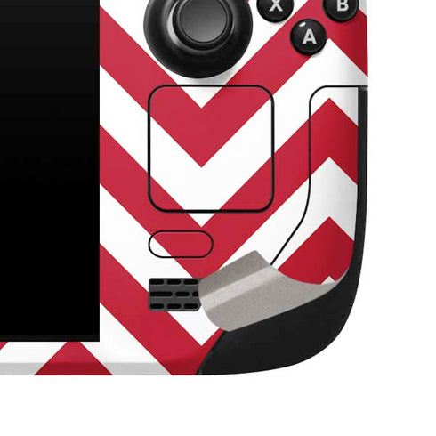 University of Louisville Chevron Steam Deck Handheld Gaming Computer Skin
