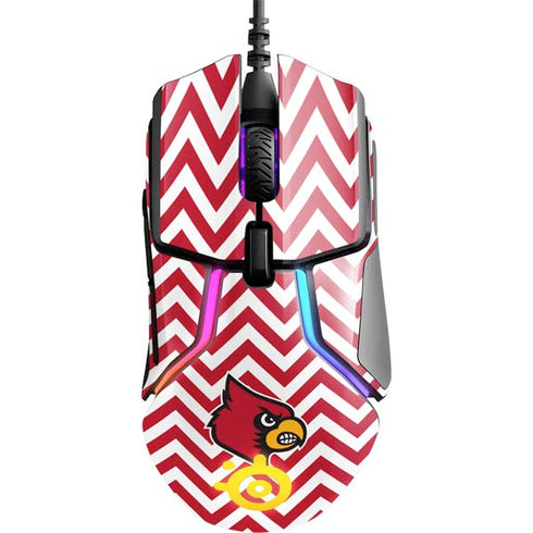 University of Louisville Chevron SteelSeries Rival 600 Gaming Mouse Skin