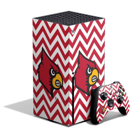 University of Louisville Chevron Xbox Series X Bundle Skin