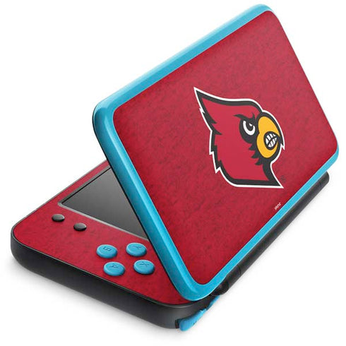 University of Louisville Red Background Nintendo 2DS XL (2017) Skin