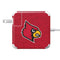 University of Louisville Red Background 85W Power Adapter (15 and 17 inch MacBook Pro Charger) Skin