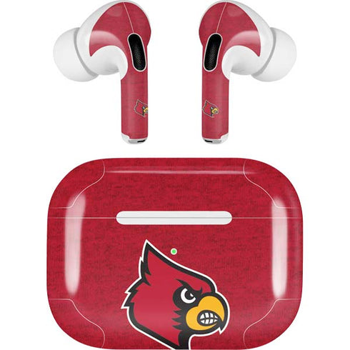 University of Louisville Red Background Apple AirPods Pro Skin