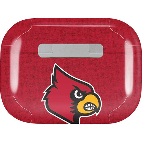 University of Louisville Red Background Apple AirPods Pro Skin
