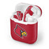 University of Louisville Red Background Apple AirPods Skin