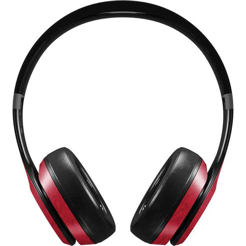 University of Louisville Red Background Beats Solo 4 Wireless Headphones Skin