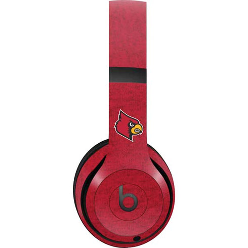 University of Louisville Red Background Beats Studio Pro Wireless Headphones Skin