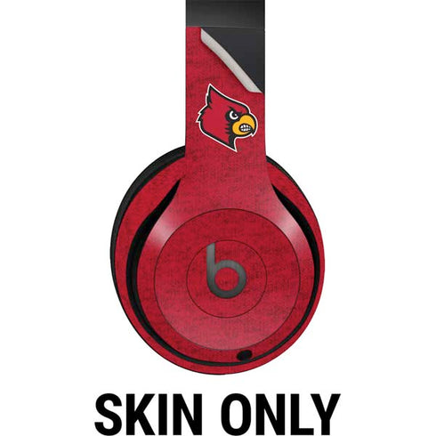 University of Louisville Red Background Beats Studio Pro Wireless Headphones Skin