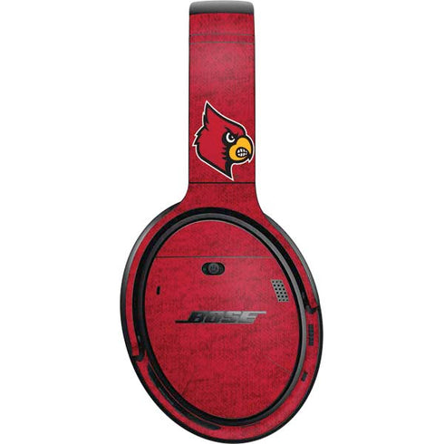 University of Louisville Red Background Bose QuietComfort 35 II Headphones Skin