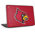 University of Louisville Red Background HP Chromebook Skin