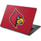 University of Louisville Red Background Dell Chromebook Skin