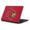 University of Louisville Red Background Samsung Chromebook Skin