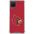 University of Louisville Red Background Galaxy A12 Clear Case