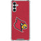 University of Louisville Red Background Galaxy A13 5G Clear Case