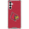 University of Louisville Red Background Galaxy A16 5G Clear Case