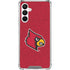 University of Louisville Red Background Galaxy A16 5G Clear Case