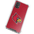 University of Louisville Red Background Galaxy A32 5G Clear Case