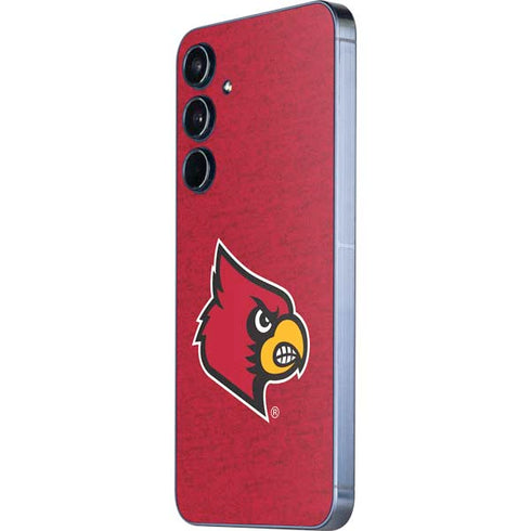 University of Louisville Red Background Galaxy A35 5G Skin