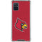 University of Louisville Red Background Galaxy A51 5G Clear Case