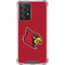 University of Louisville Red Background Galaxy A52 5G Clear Case