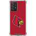 University of Louisville Red Background Galaxy A52 5G Clear Case