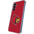 University of Louisville Red Background Galaxy A55 5G Clear Case