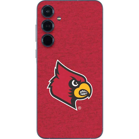 University of Louisville Red Background Galaxy A55 5G Skin
