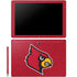 University of Louisville Red Background Galaxy Book 12in Skin