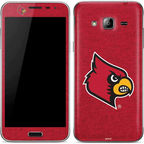 University of Louisville Red Background Galaxy J3 Skin