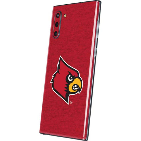 University of Louisville Red Background Galaxy Note 10 Skin