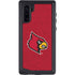 University of Louisville Red Background Galaxy Note 10 Waterproof Case