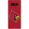 University of Louisville Red Background Galaxy Note 8 Skin