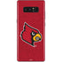 University of Louisville Red Background Galaxy Note 8 Skin
