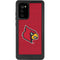 University of Louisville Red Background Galaxy Note20 5G Waterproof Case