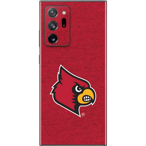 University of Louisville Red Background Galaxy Note20 Ultra 5G Skin