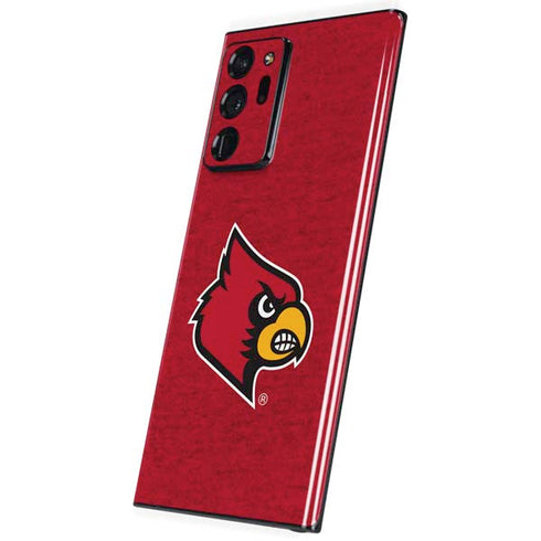 University of Louisville Red Background Galaxy Note20 Ultra 5G Skin