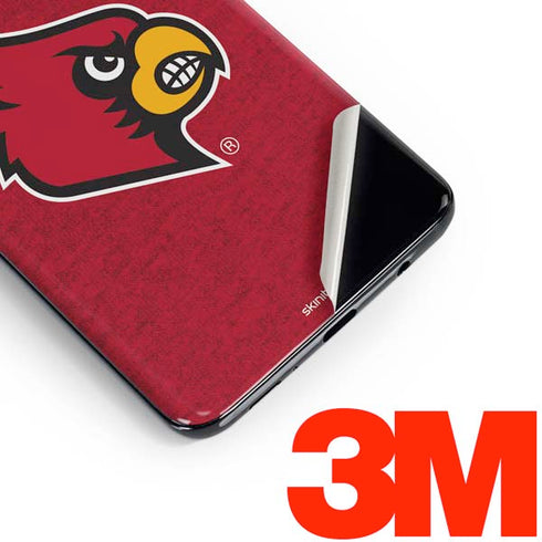 University of Louisville Red Background Galaxy S10 Skin