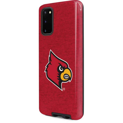 University of Louisville Red Background Galaxy S20 Pro Case