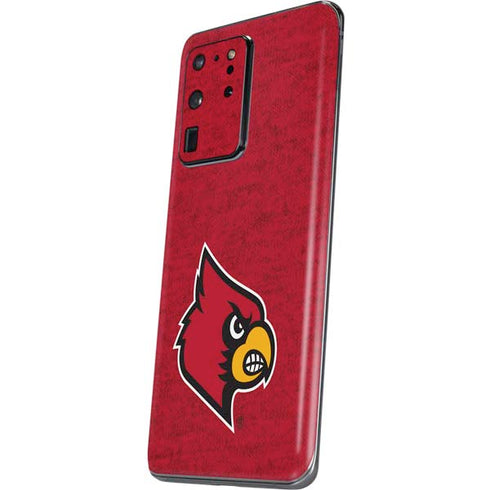 University of Louisville Red Background Galaxy S20 Ultra 5G Skin