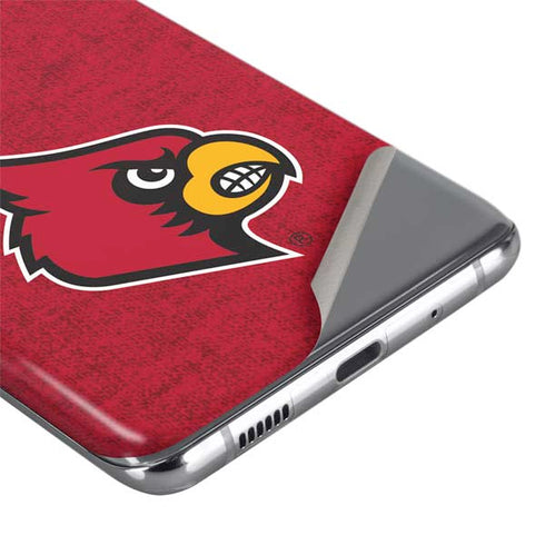 University of Louisville Red Background Galaxy S20 Ultra 5G Skin