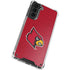University of Louisville Red Background Galaxy S21 5G Clear Case