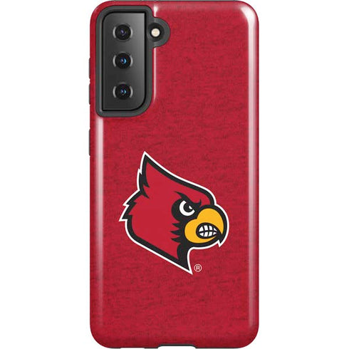 University of Louisville Red Background Galaxy S21 5G Pro Case