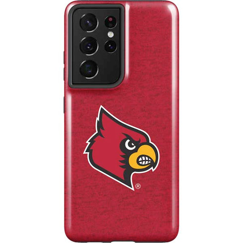 University of Louisville Red Background Galaxy S21 Ultra 5G Pro Case