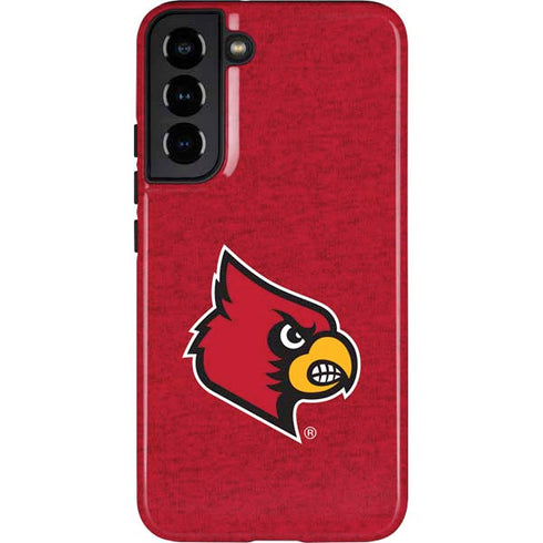 University of Louisville Red Background Galaxy S22 Plus Pro Case